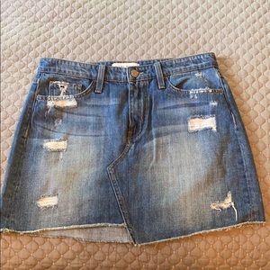 Flying Monkey Denim Jean Skirt 28